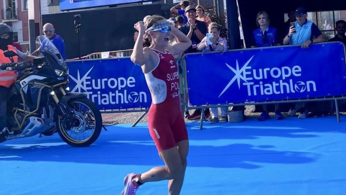 European sprint triathlon championships in Elbląg