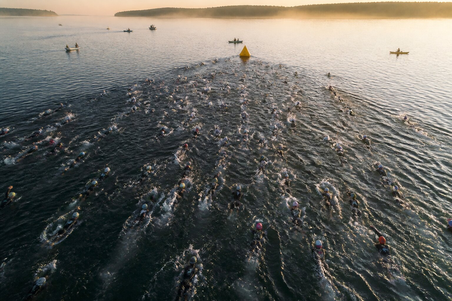 IRONMAN Kona qualification slots and roll-down board at an age-group awards ceremony